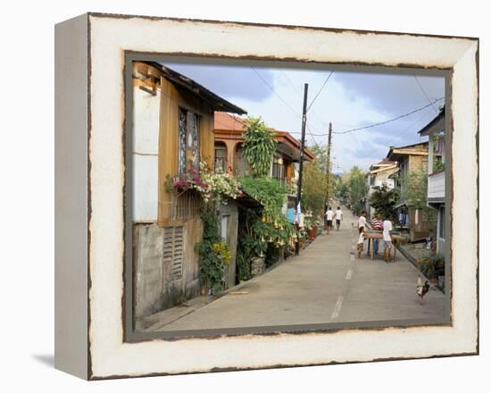 Town of Boac, Island of Marinduque, South of Luzon, Philippines, Southeast Asia-Bruno Barbier-Framed Premier Image Canvas