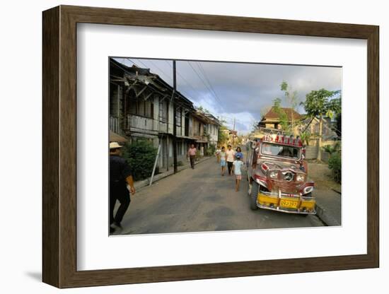 Town of Boac, Island of Marinduque, South of Luzon, Philippines, Southeast Asia-Bruno Barbier-Framed Photographic Print