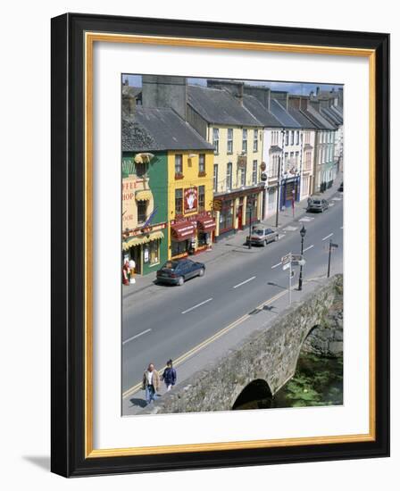 Town of Cahir, Lower Shannon, County Tipperary, Munster, Eire (Ireland)-Bruno Barbier-Framed Photographic Print