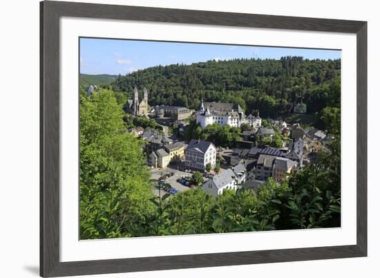 Town of Clervaux, Canton of Clervaux, Grand Duchy of Luxembourg, Europe-Hans-Peter Merten-Framed Photographic Print