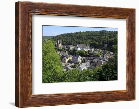 Town of Clervaux, Canton of Clervaux, Grand Duchy of Luxembourg, Europe-Hans-Peter Merten-Framed Photographic Print