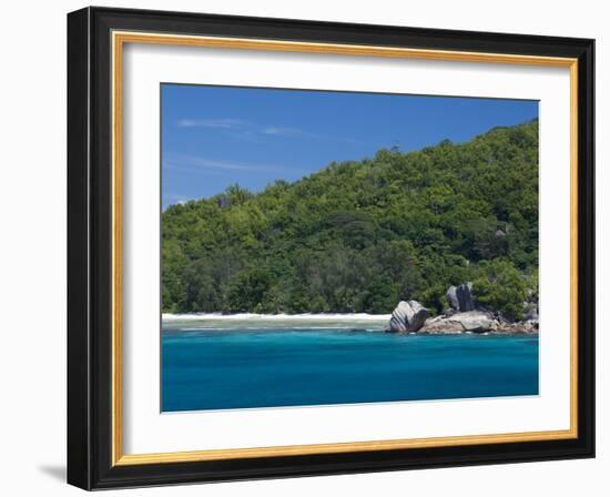 Town of La Passe Harbor, Island of La Digue, Seychelles-Cindy Miller Hopkins-Framed Photographic Print