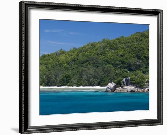 Town of La Passe Harbor, Island of La Digue, Seychelles-Cindy Miller Hopkins-Framed Photographic Print