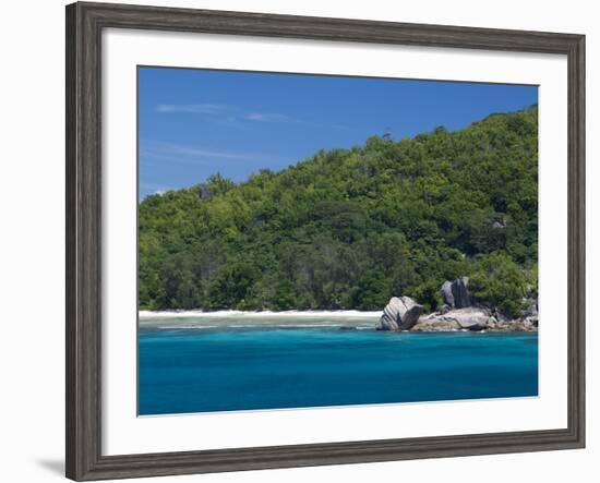 Town of La Passe Harbor, Island of La Digue, Seychelles-Cindy Miller Hopkins-Framed Photographic Print