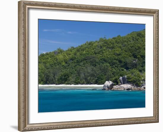 Town of La Passe Harbor, Island of La Digue, Seychelles-Cindy Miller Hopkins-Framed Photographic Print