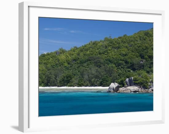 Town of La Passe Harbor, Island of La Digue, Seychelles-Cindy Miller Hopkins-Framed Photographic Print