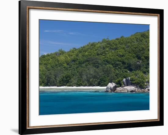 Town of La Passe Harbor, Island of La Digue, Seychelles-Cindy Miller Hopkins-Framed Photographic Print