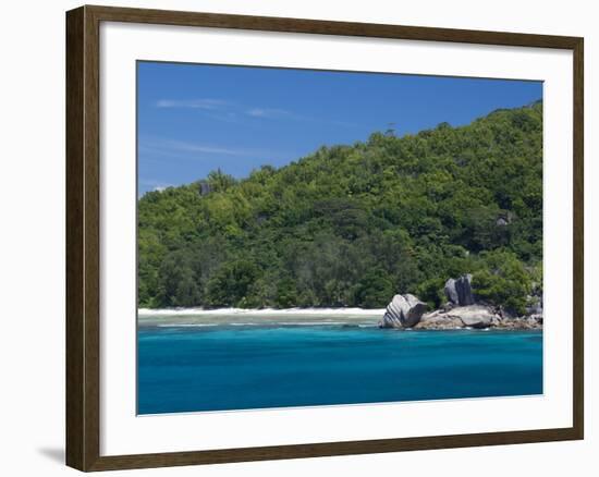 Town of La Passe Harbor, Island of La Digue, Seychelles-Cindy Miller Hopkins-Framed Photographic Print