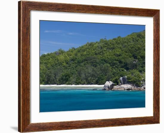 Town of La Passe Harbor, Island of La Digue, Seychelles-Cindy Miller Hopkins-Framed Photographic Print