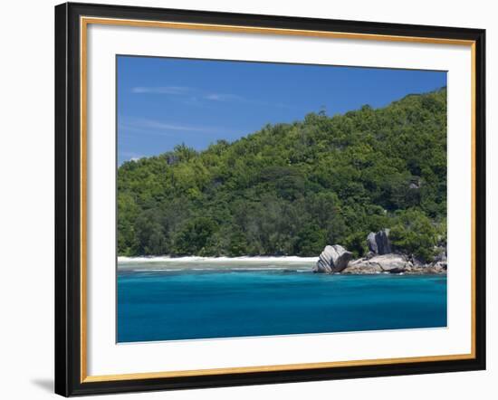 Town of La Passe Harbor, Island of La Digue, Seychelles-Cindy Miller Hopkins-Framed Photographic Print