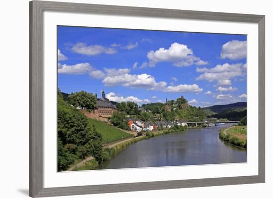 Town of Saarburg on River Saar, Rhineland-Palatinate, Germany, Europe-Hans-Peter Merten-Framed Photographic Print