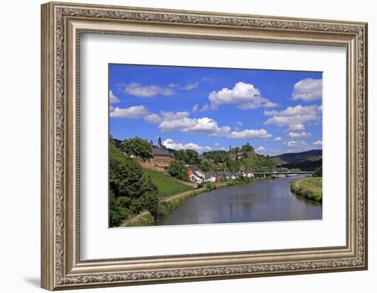 Town of Saarburg on River Saar, Rhineland-Palatinate, Germany, Europe-Hans-Peter Merten-Framed Photographic Print