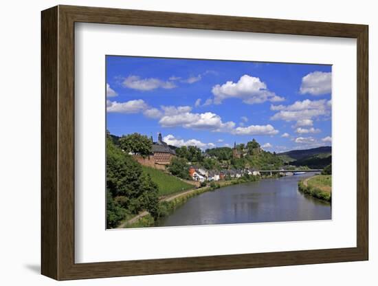 Town of Saarburg on River Saar, Rhineland-Palatinate, Germany, Europe-Hans-Peter Merten-Framed Photographic Print