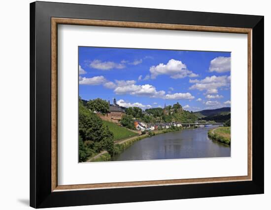 Town of Saarburg on River Saar, Rhineland-Palatinate, Germany, Europe-Hans-Peter Merten-Framed Photographic Print