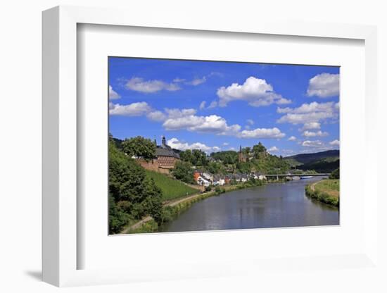 Town of Saarburg on River Saar, Rhineland-Palatinate, Germany, Europe-Hans-Peter Merten-Framed Photographic Print