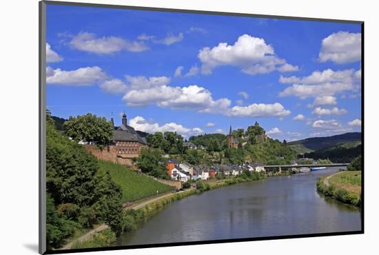 Town of Saarburg on River Saar, Rhineland-Palatinate, Germany, Europe-Hans-Peter Merten-Mounted Photographic Print