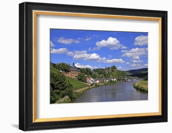 Town of Saarburg on River Saar, Rhineland-Palatinate, Germany, Europe-Hans-Peter Merten-Framed Photographic Print