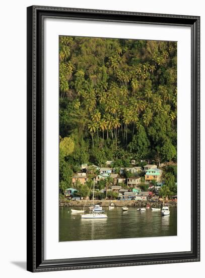 Town of Soufriere, St. Lucia, Windward Islands, West Indies, Caribbean, Central America-Richard Cummins-Framed Photographic Print