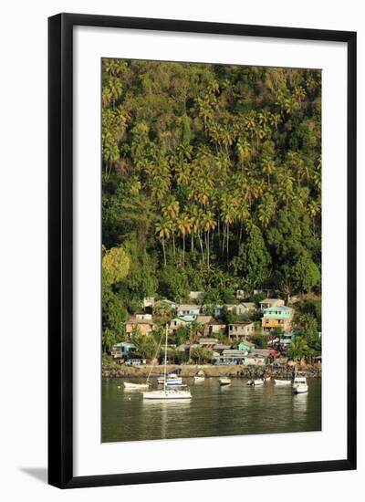 Town of Soufriere, St. Lucia, Windward Islands, West Indies, Caribbean, Central America-Richard Cummins-Framed Photographic Print