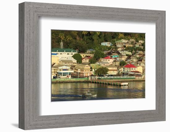 Town of Soufriere, St. Lucia, Windward Islands, West Indies, Caribbean, Central America-Richard Cummins-Framed Photographic Print