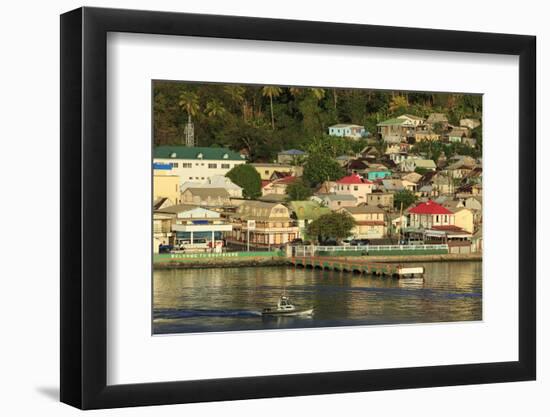 Town of Soufriere, St. Lucia, Windward Islands, West Indies, Caribbean, Central America-Richard Cummins-Framed Photographic Print