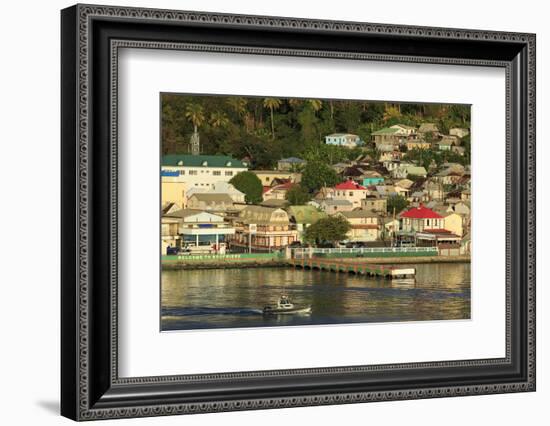 Town of Soufriere, St. Lucia, Windward Islands, West Indies, Caribbean, Central America-Richard Cummins-Framed Photographic Print