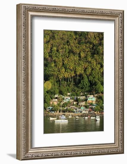 Town of Soufriere, St. Lucia, Windward Islands, West Indies, Caribbean, Central America-Richard Cummins-Framed Photographic Print