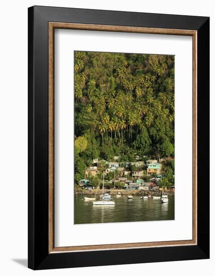 Town of Soufriere, St. Lucia, Windward Islands, West Indies, Caribbean, Central America-Richard Cummins-Framed Photographic Print