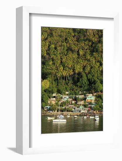 Town of Soufriere, St. Lucia, Windward Islands, West Indies, Caribbean, Central America-Richard Cummins-Framed Photographic Print