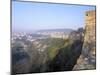 Town of Veliko Tarnovo and Walls of Tsarevets Fortress from Tsarevetes Hill, Bulgaria-Richard Nebesky-Mounted Photographic Print