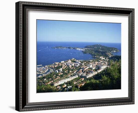 Town of Villefranche and Cap Ferrat on the Cote D'Azur, Provence, France, Europe-Lightfoot Jeremy-Framed Photographic Print