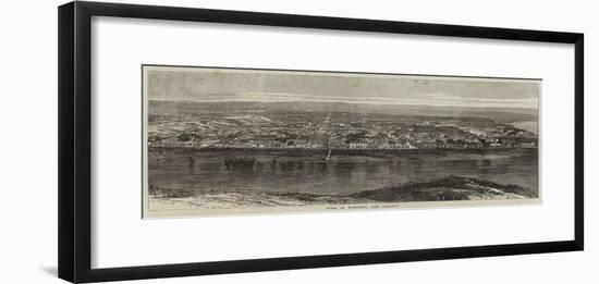 Town of Wanganui, New Zealand-null-Framed Giclee Print