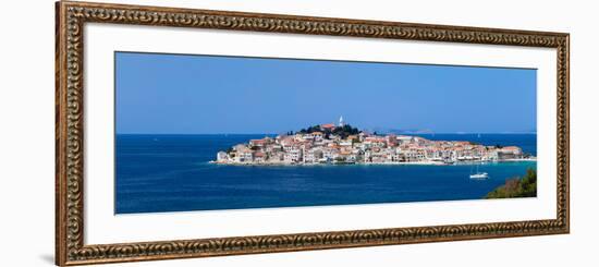 Town on a Coast, Primosten, Adriatic Coast, Dalmatia, Croatia-null-Framed Photographic Print