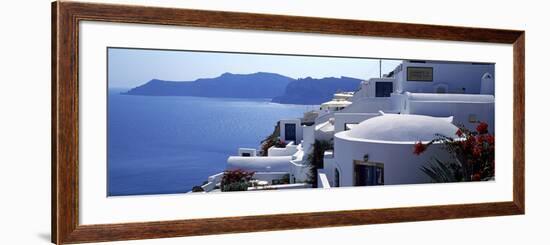 Town on an Island, Oia, Santorini, Cyclades Islands, Greece-null-Framed Photographic Print