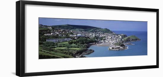 Town on the Coast, Ilfracombe, North Devon, Devon, England-null-Framed Photographic Print