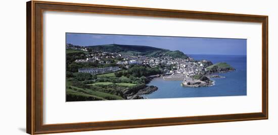 Town on the Coast, Ilfracombe, North Devon, Devon, England-null-Framed Photographic Print