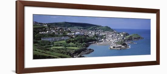 Town on the Coast, Ilfracombe, North Devon, Devon, England-null-Framed Photographic Print