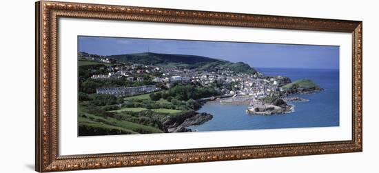 Town on the Coast, Ilfracombe, North Devon, Devon, England-null-Framed Photographic Print