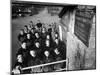 Town Rugby Team Gathering at the Stadium-null-Mounted Photographic Print