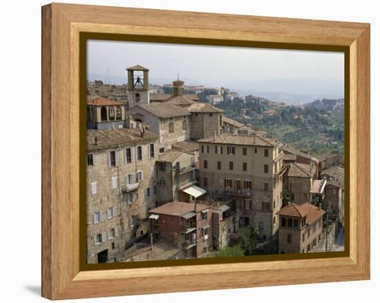 Town Skyline, Perugia, Umbria, Italy-Sheila Terry-Framed Premier Image Canvas