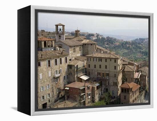 Town Skyline, Perugia, Umbria, Italy-Sheila Terry-Framed Premier Image Canvas