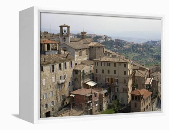 Town Skyline, Perugia, Umbria, Italy-Sheila Terry-Framed Premier Image Canvas