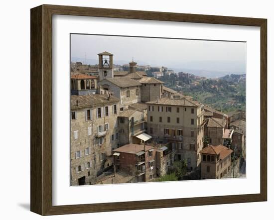 Town Skyline, Perugia, Umbria, Italy-Sheila Terry-Framed Photographic Print