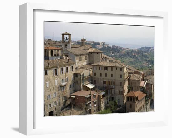 Town Skyline, Perugia, Umbria, Italy-Sheila Terry-Framed Photographic Print