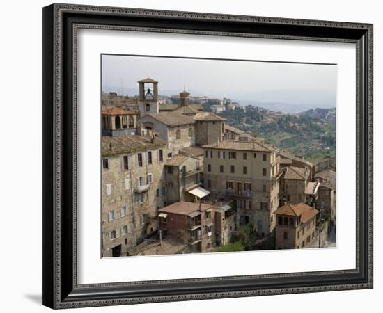 Town Skyline, Perugia, Umbria, Italy-Sheila Terry-Framed Photographic Print