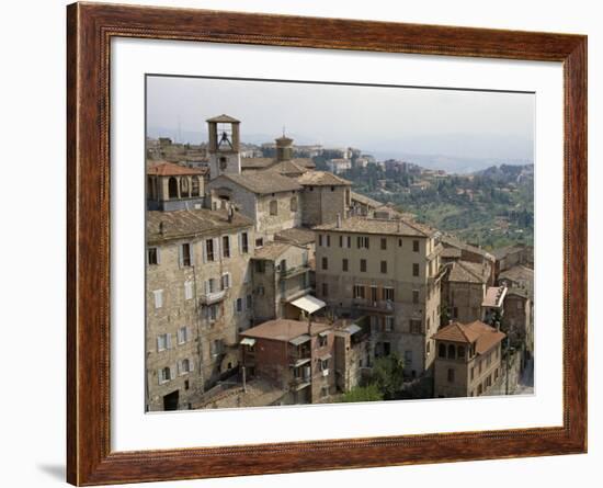 Town Skyline, Perugia, Umbria, Italy-Sheila Terry-Framed Photographic Print