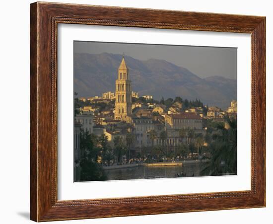 Town Skyline, Split, Croatia, Europe-Charles Bowman-Framed Photographic Print