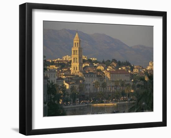 Town Skyline, Split, Croatia, Europe-Charles Bowman-Framed Photographic Print