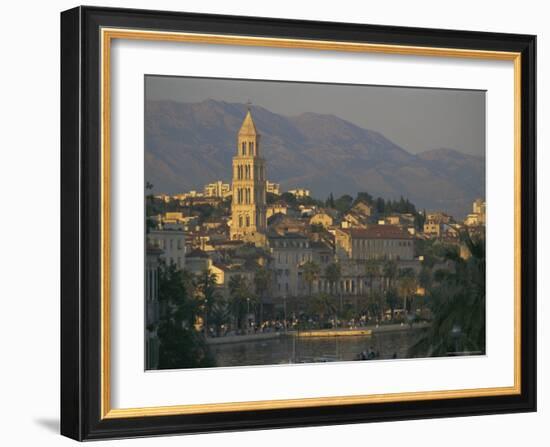 Town Skyline, Split, Croatia, Europe-Charles Bowman-Framed Photographic Print