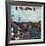 "Town Square, New Castle Delaware," Saturday Evening Post Cover, March 17, 1962-John Falter-Framed Giclee Print